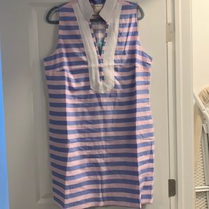 XL sail to sable linen dress